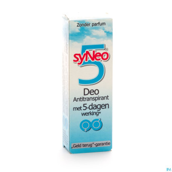 Syneo 5 deo a/transpir 5jour    30ml cfr 3103751