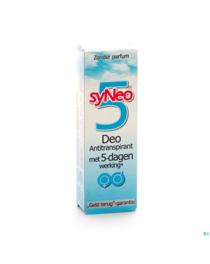 Syneo 5 deo a/transpir 5jour    30ml cfr 3103751