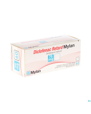 Diclofenac retard mylan 75 mg tabl 60 x 75 mg