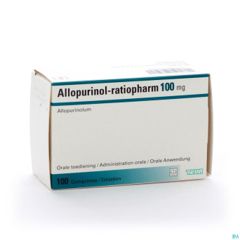 Allopurinol ratiopharm comp 100x100mg
