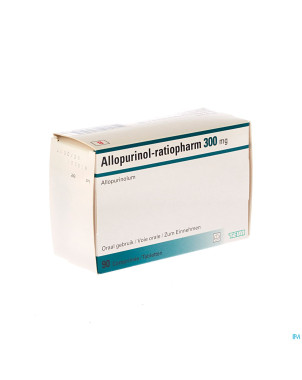 Allopurinol ratiopharm comp  90x300mg