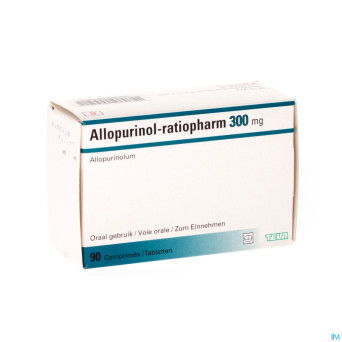 Allopurinol ratiopharm comp  90x300mg