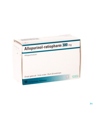 Allopurinol ratiopharm comp  90x300mg