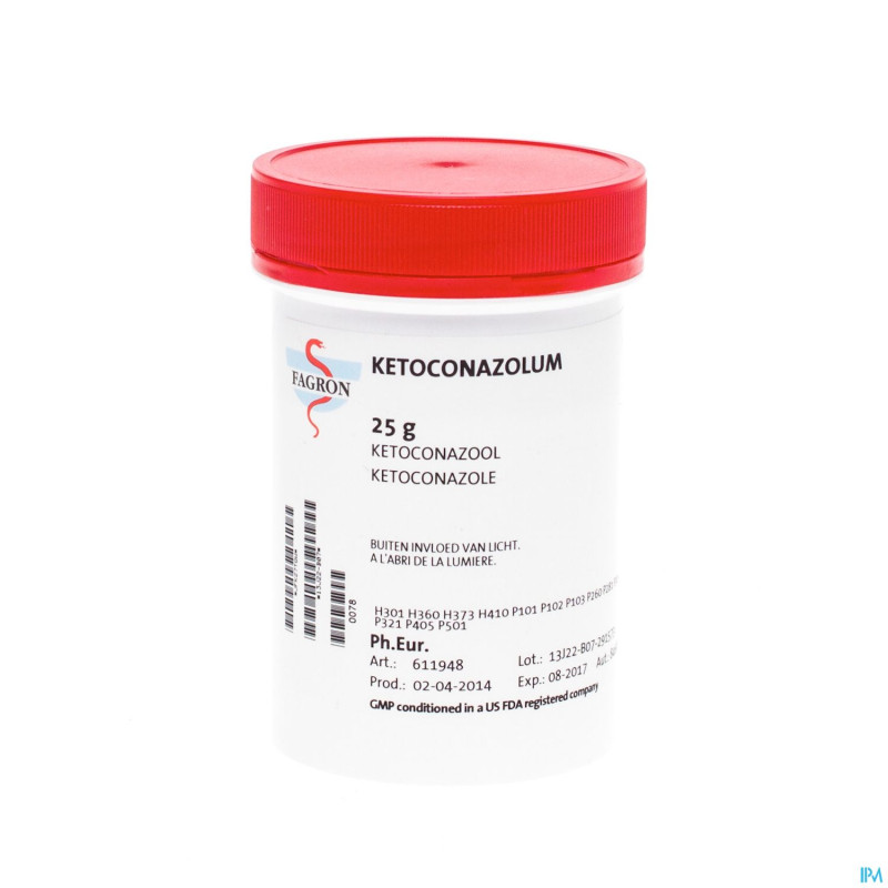 Ketoconazole    25g fag