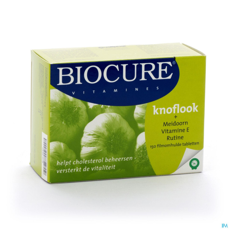 Biocure vitamine ail  tabl 150