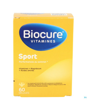 Biocure vitamine sport    caps 60