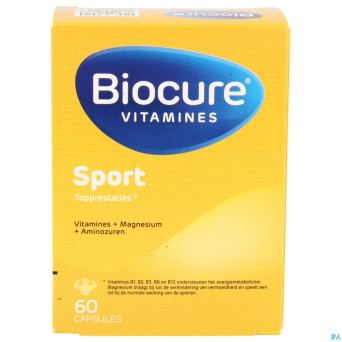 Biocure vitamine sport    caps 60