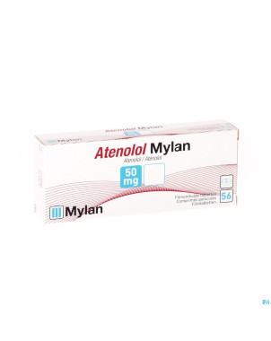 Atenolol viatris 50mg comp 56