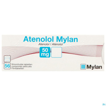 Atenolol viatris 50mg comp 56