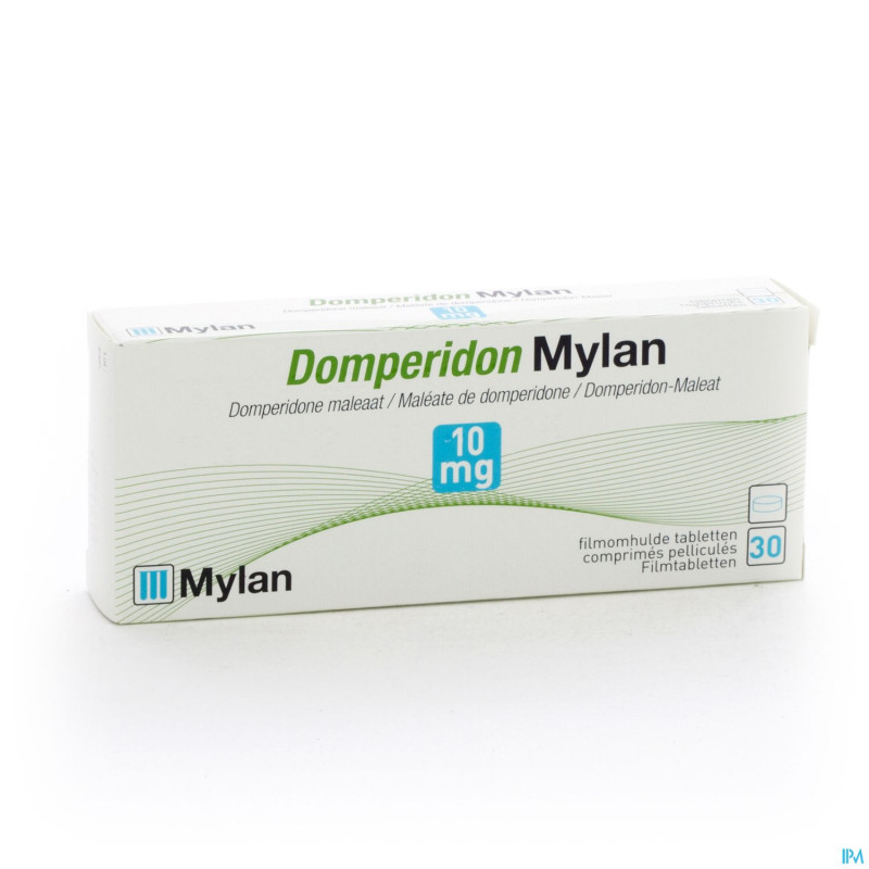 Domperidon mylan tabl 30x10 mg