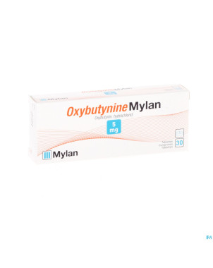 Oxybutynine hcl mylan tabl  30x5 mg