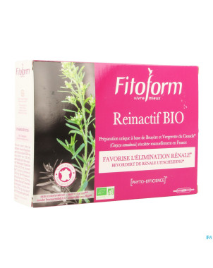 Reinactif bio    amp 20x10ml fitoform