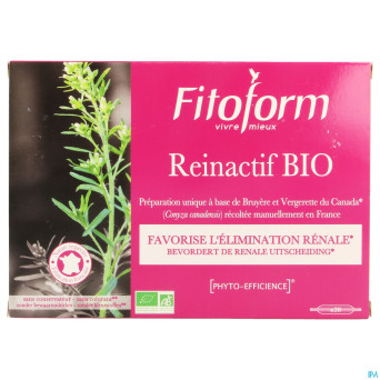 Reinactif bio    amp 20x10ml fitoform