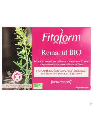 Reinactif bio    amp 20x10ml fitoform