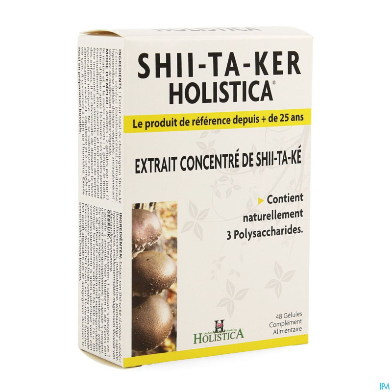 Shii-ta-ker    caps 48 holistica