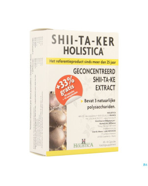 Shii-ta-ker    caps 48 holistica