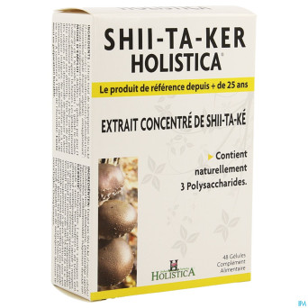 Shii-ta-ker    caps 48 holistica