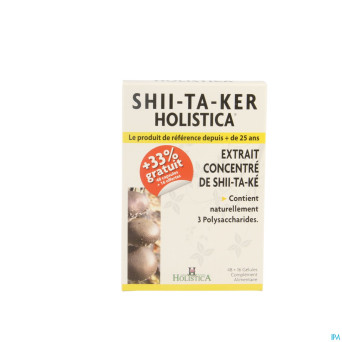 Shii-ta-ker    caps 48 holistica