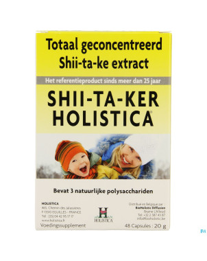 Shii-ta-ker    caps 48 holistica