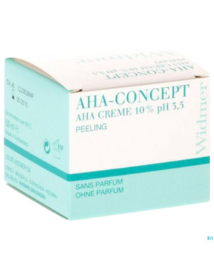 Widmer creme aha 10% n/parf    pot 50ml