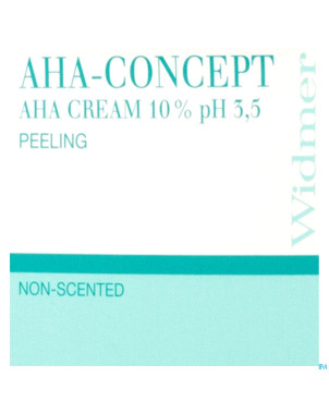 Widmer creme aha 10% n/parf    pot 50ml