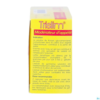Trislim coupe-faim nf    caps  40