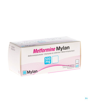 Metformine viatris 500mg comp 60