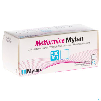 Metformine viatris 500mg comp 60