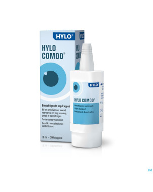 Hylo-comod gutt oculaires 10ml