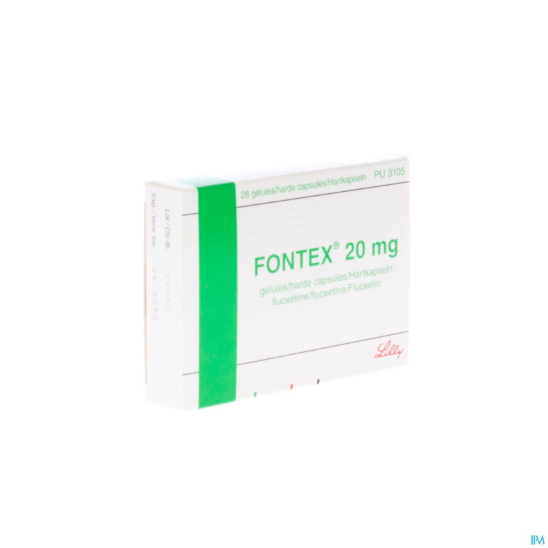 Fontex pulvules 28 x 20 mg