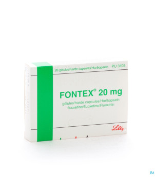 Fontex pulvules 28 x 20 mg