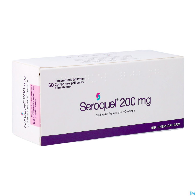 Seroquel 200 comp  60 x 200 mg