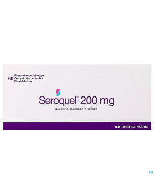 Seroquel 200 comp  60 x 200 mg