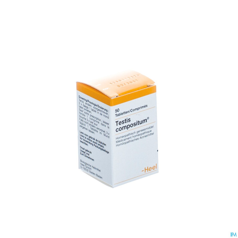 Testis compositum    comp 50 heel