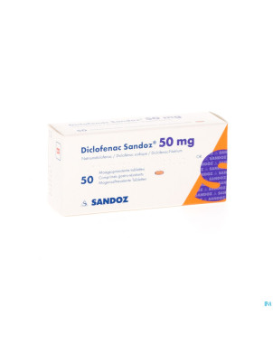 Diclofenac sandoz  50mg tabl  50x 50mg new sandoz