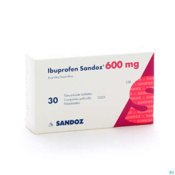 Ibuprofen sandoz 600mg comp pell 30