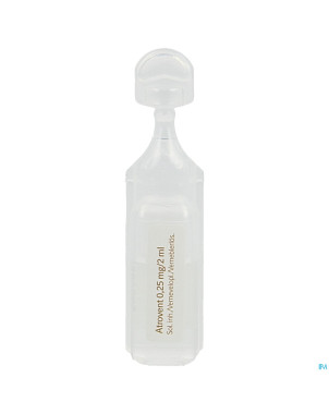 Atrovent monodose 0,25mg/2ml vials 20