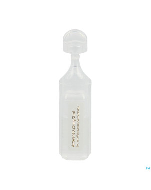 Atrovent monodose 0,25mg/2ml vials 20