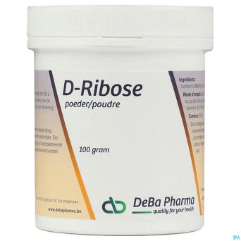 Ribose pdr soluble    100g    deba