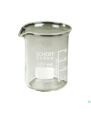 Becher berlin pyrex    150ml aca