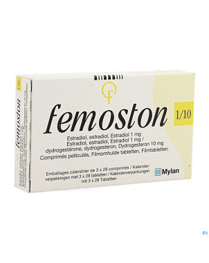 Femoston 1/10 tabl 3x28