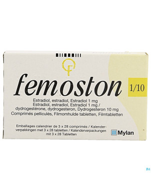 Femoston 1/10 tabl 3x28
