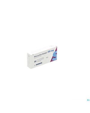Minocycline sandoz 50 mg comp pell 20 x 50 mg