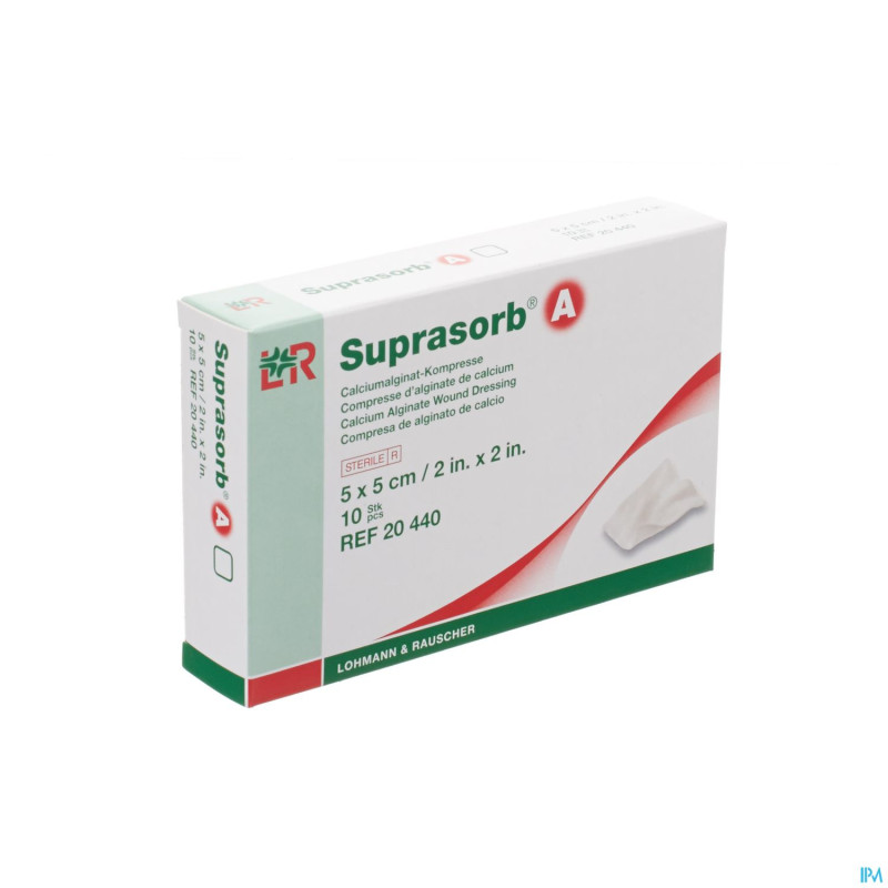 Suprasorb a cp steril 5x 5cm 10 20440 148147