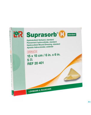 Suprasorb h stand cp steril    15x15cm   5 20401