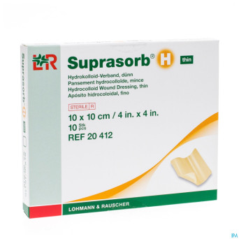 Suprasorb h fin cp steril    10x10cm  10 20412