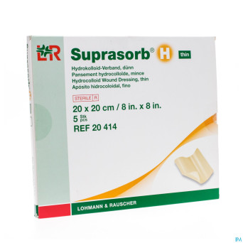 Suprasorb h fin cp steril    20x20cm   5 20414