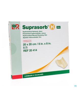 Suprasorb h fin cp steril    20x20cm   5 20414