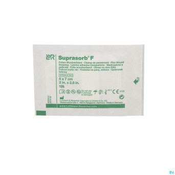 Suprasorb f film cp steril    5x 7cm  10 20460