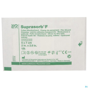 Suprasorb f film cp steril    5x 7cm 100 20461